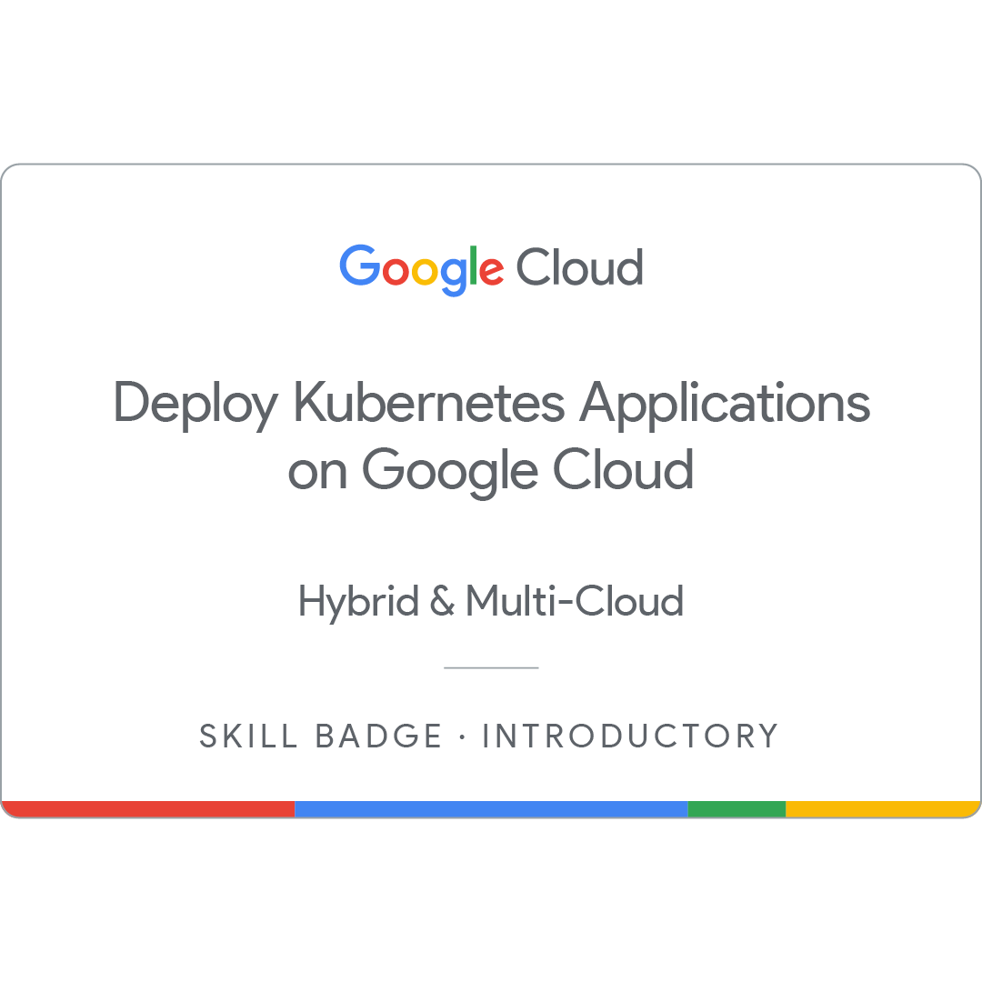 Logo de Deploy Kubernetes Applications on Google Cloud